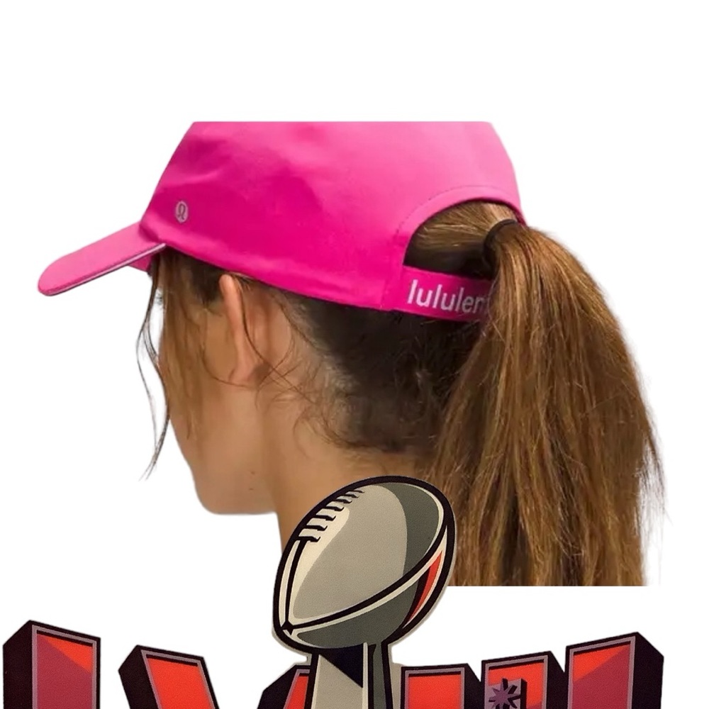 Lululemon Hat  Women’s Lightweight  GE Profile Logo Pink One Size LW9CS1S